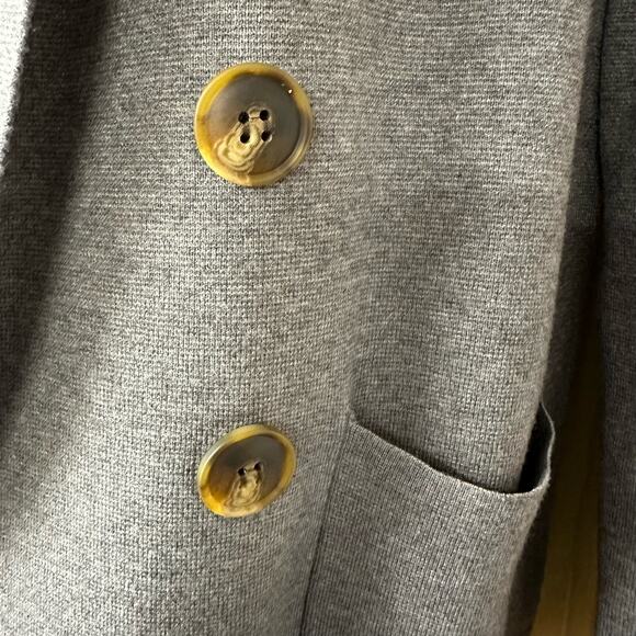 New! Becool Women’s USA S/M Long Sleeve Sweater Cardigan Made of Viscose in Gray - Picture 7 of 15